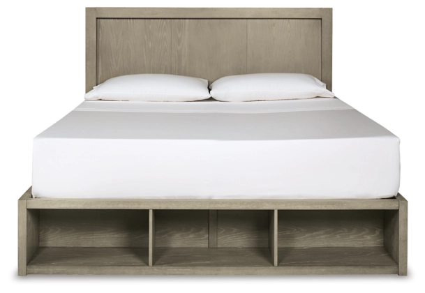 Fawnburg King Panel Bed with Storage - Gallery Image 4
